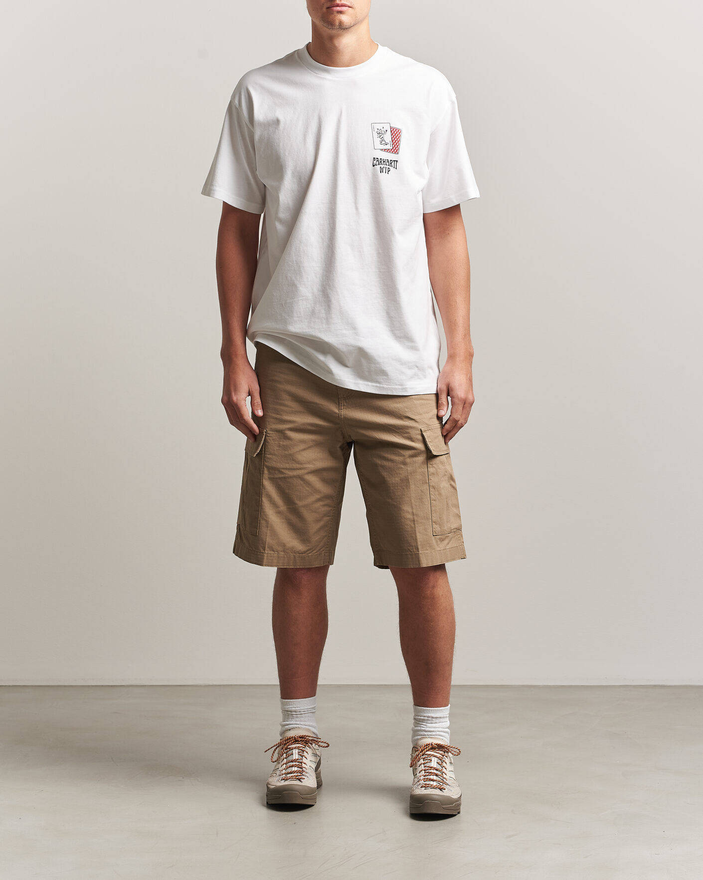 Mies | T-paidat | Carhartt WIP | Playing Cards T-Shirt White