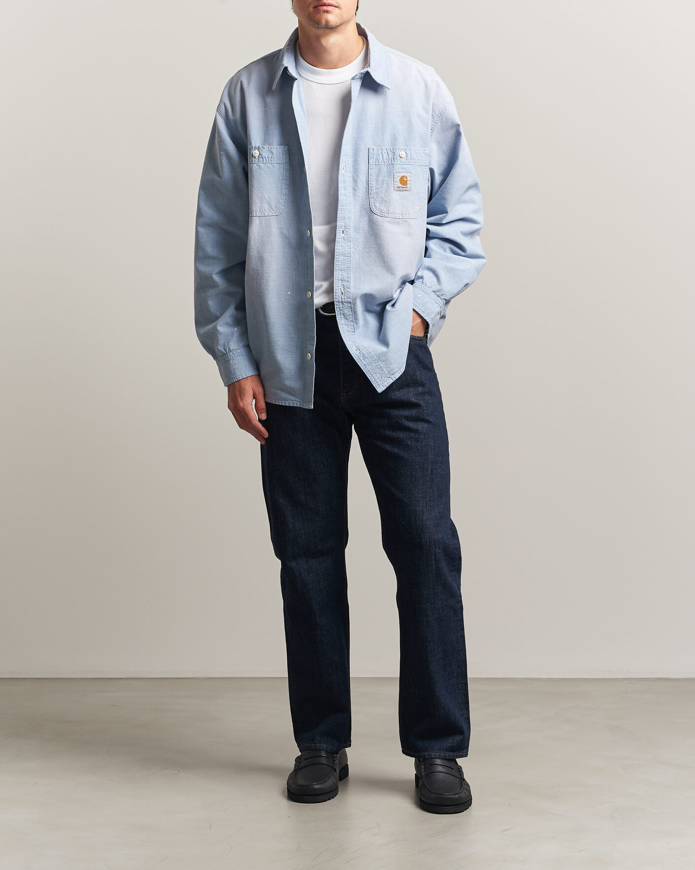 Mies | Kauluspaidat | Carhartt WIP | Painter Shirt Winston Chambray Blue