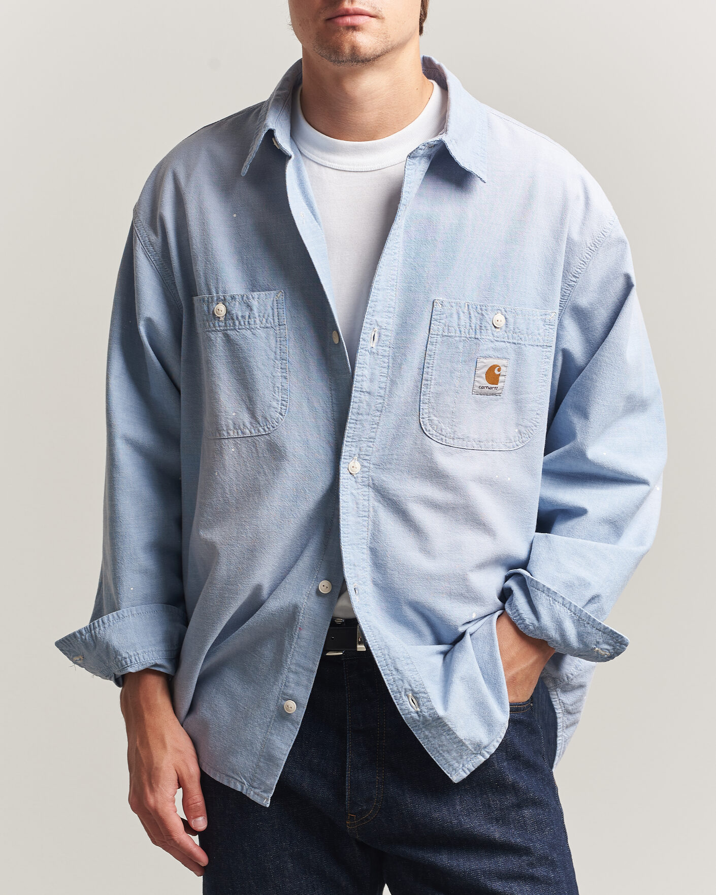 Mies | Kauluspaidat | Carhartt WIP | Painter Shirt Winston Chambray Blue