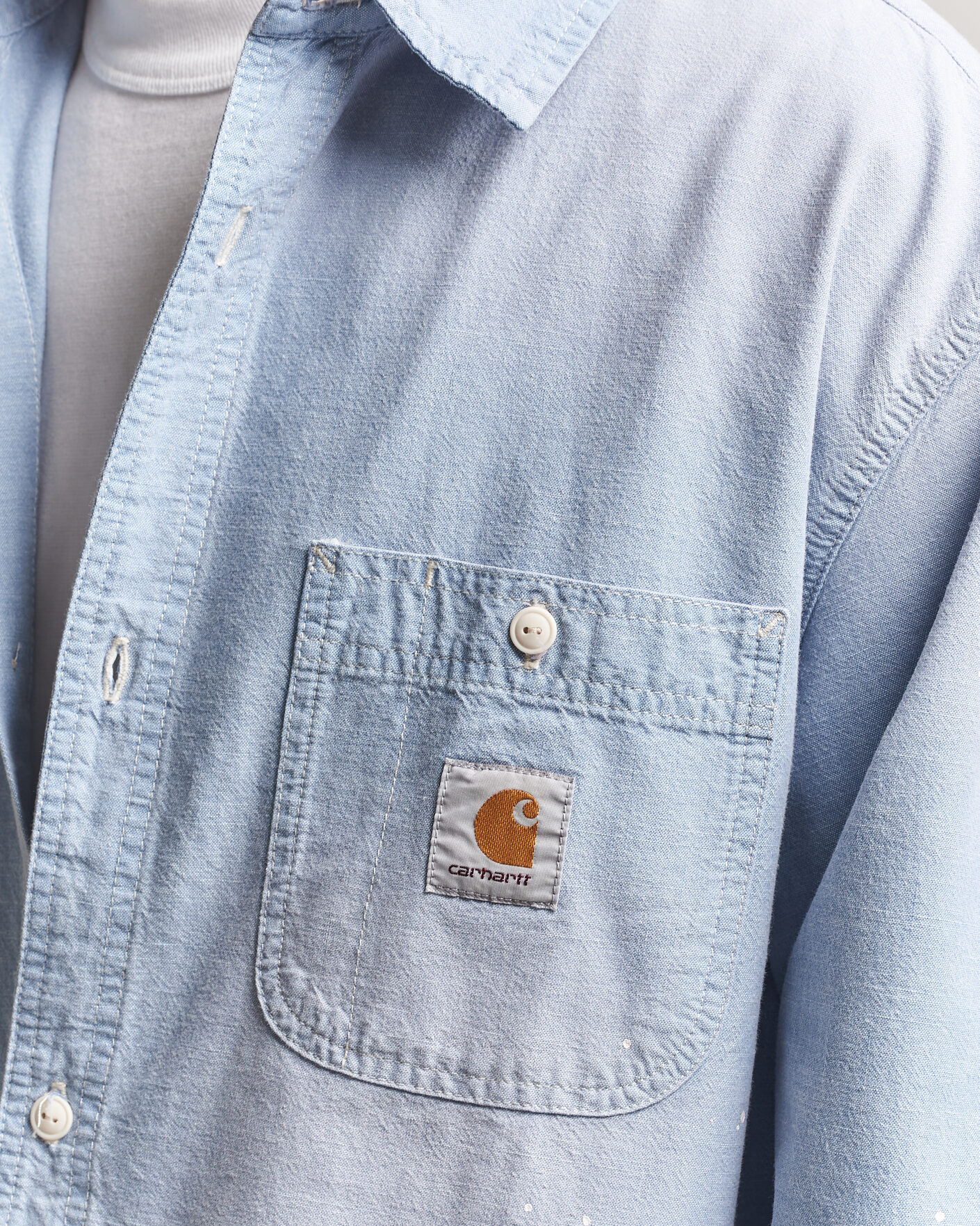 Mies | Kauluspaidat | Carhartt WIP | Painter Shirt Winston Chambray Blue