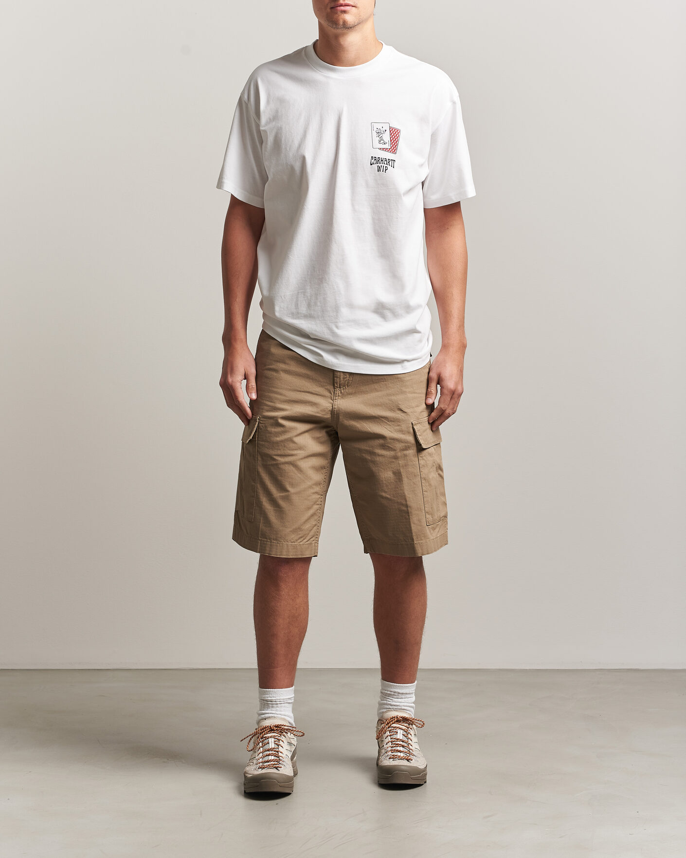 Mies | Shortsit | Carhartt WIP | Regular Cargo Ripstop Shorts Leather