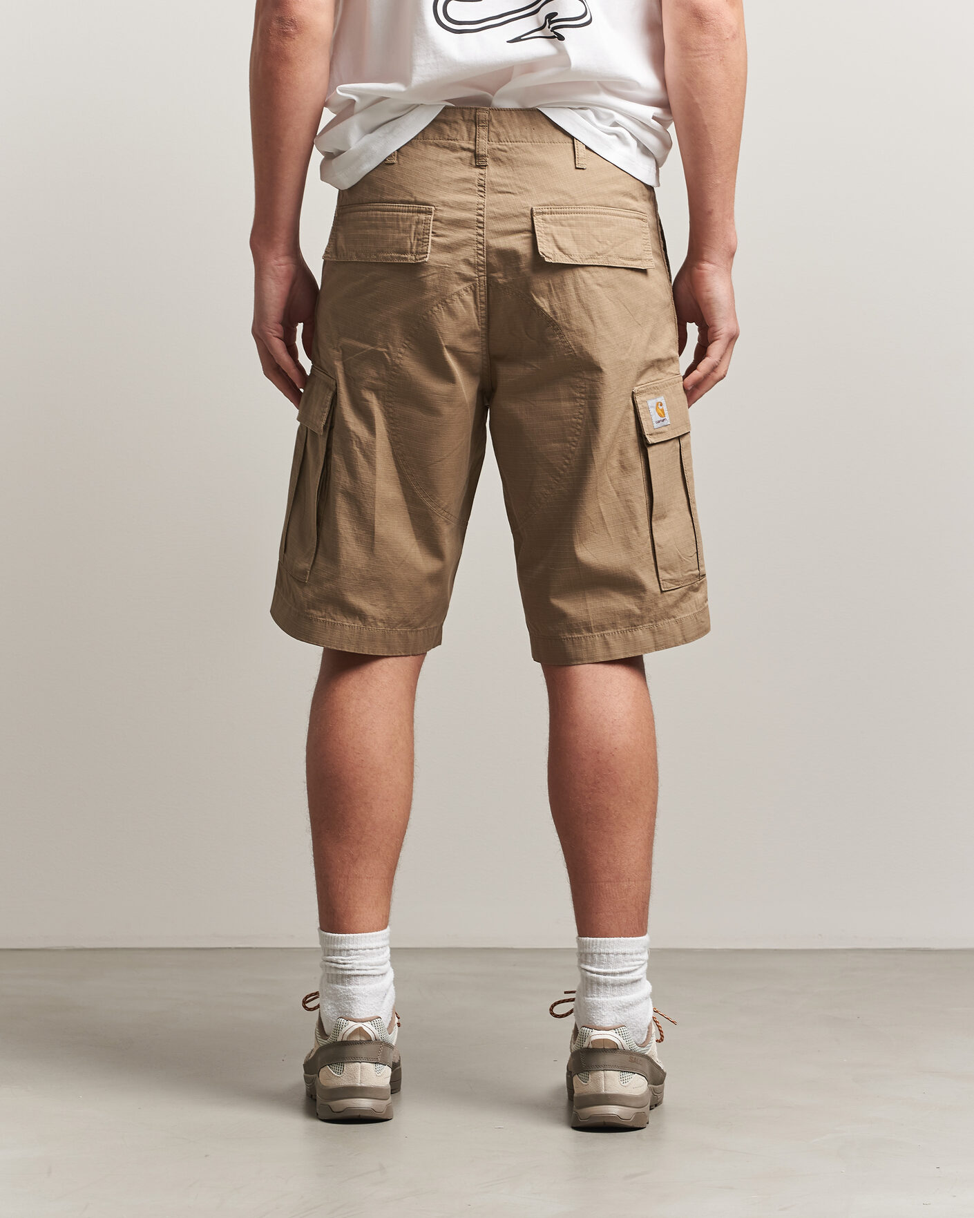 Mies | Shortsit | Carhartt WIP | Regular Cargo Ripstop Shorts Leather