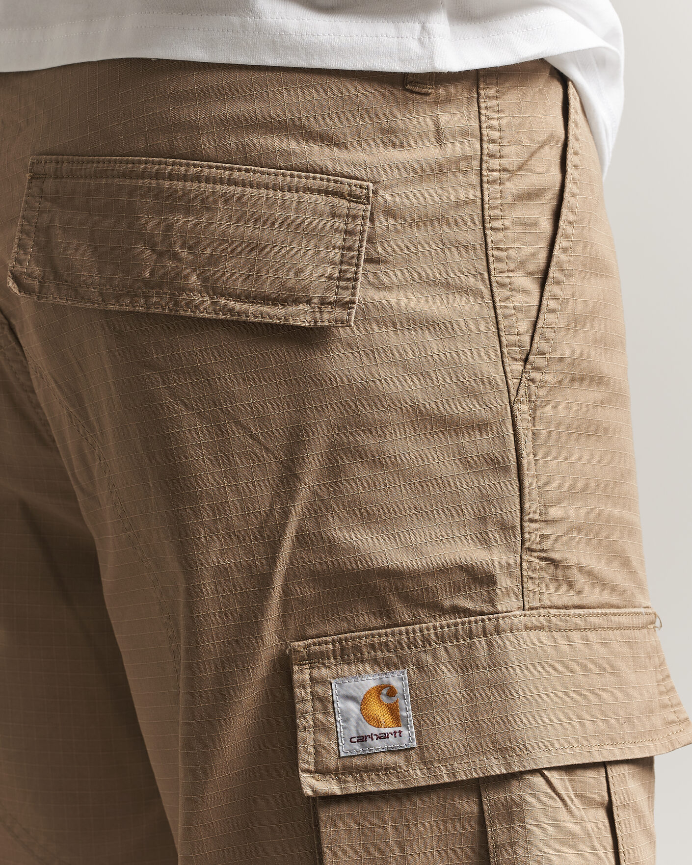 Mies | Shortsit | Carhartt WIP | Regular Cargo Ripstop Shorts Leather