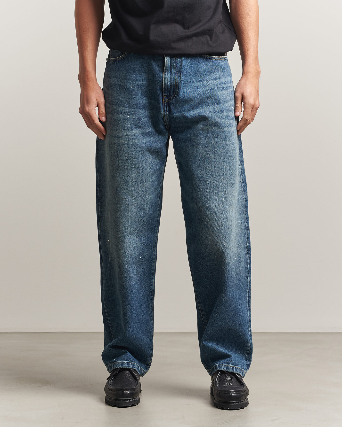 Mies | Farkut | Carhartt WIP | Landon Distressed Pant Blue