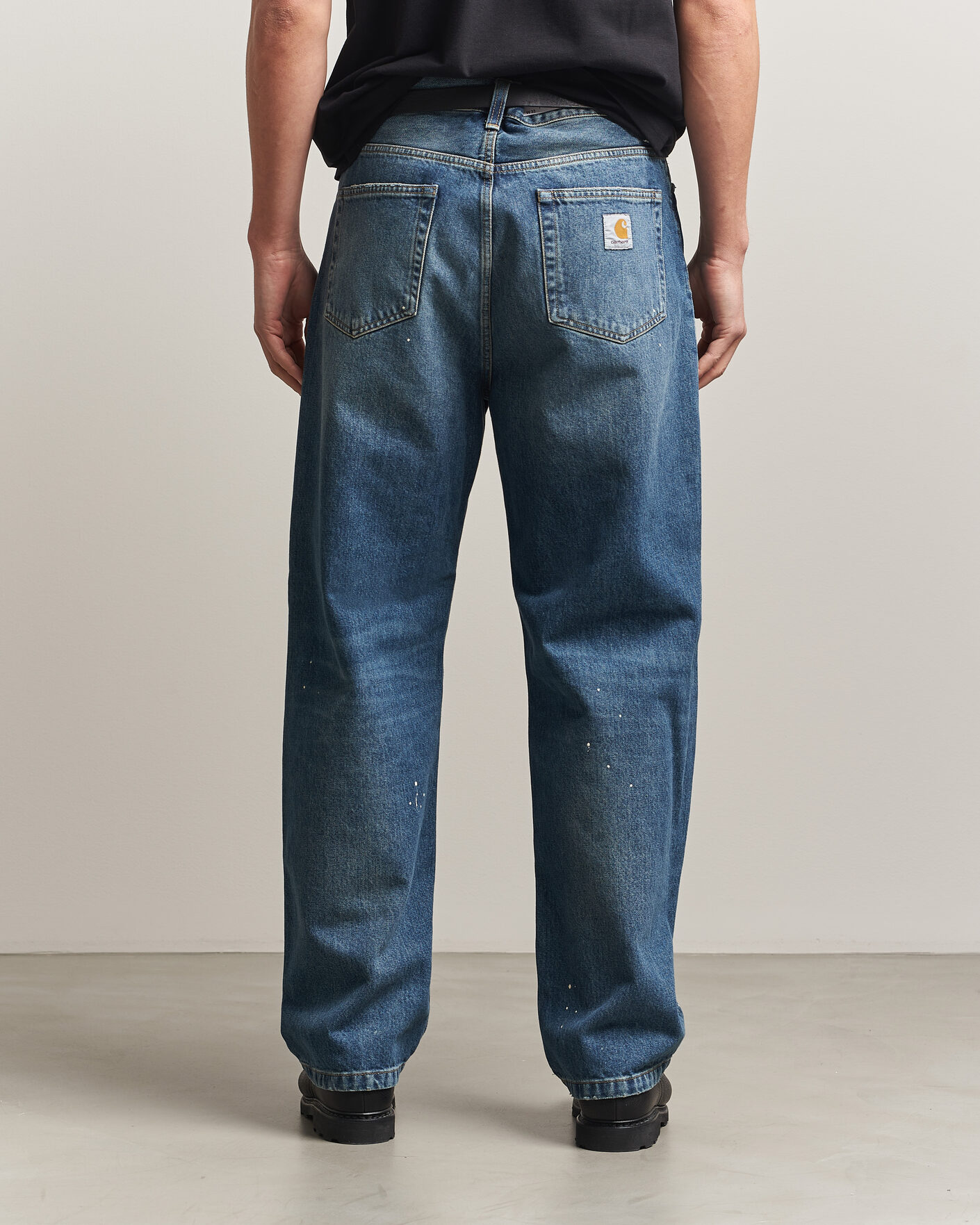 Mies | Farkut | Carhartt WIP | Landon Distressed Pant  Blue