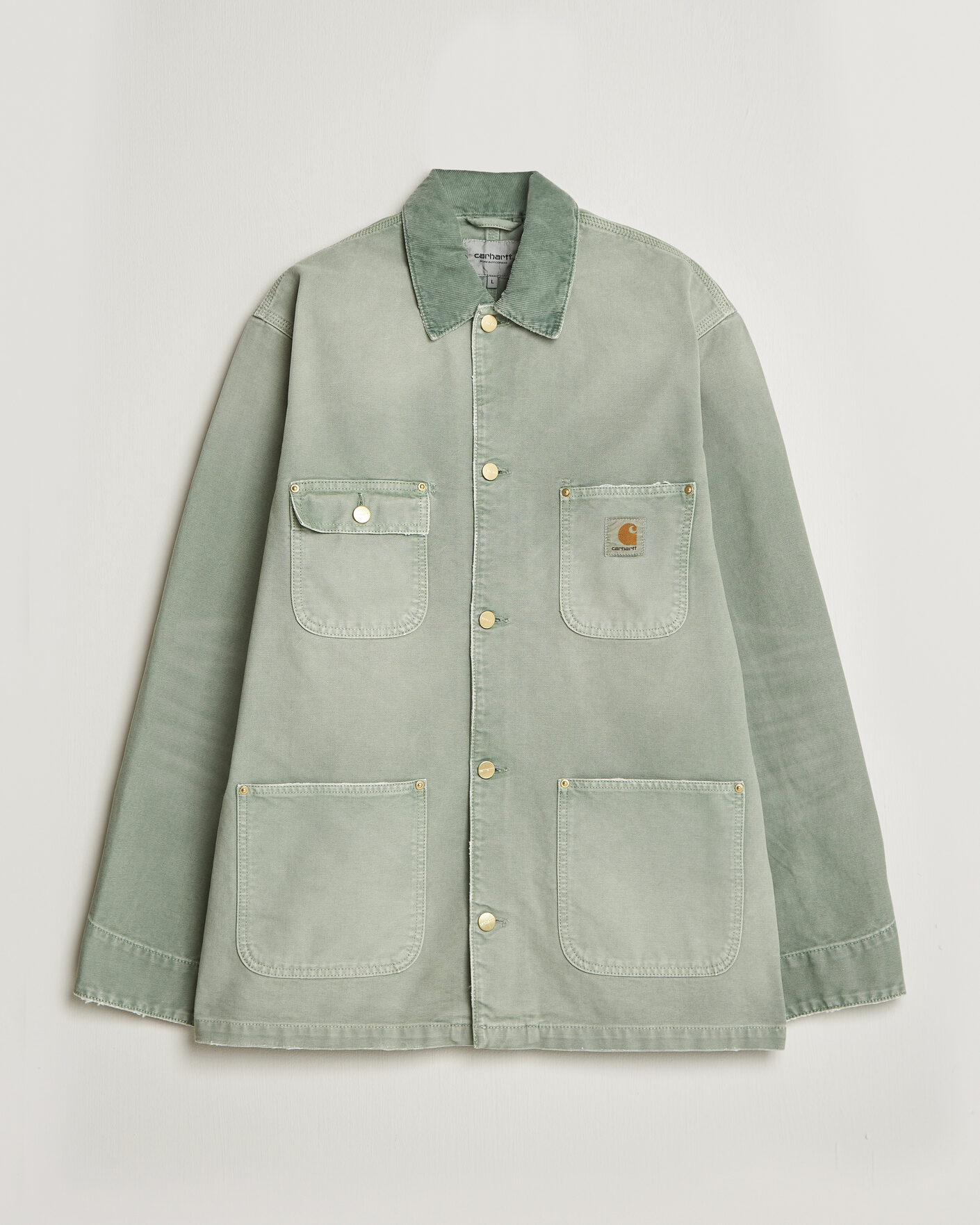 Mies | Takit | Carhartt WIP | OG Dearborn Canvas Chore Coat Shady Green