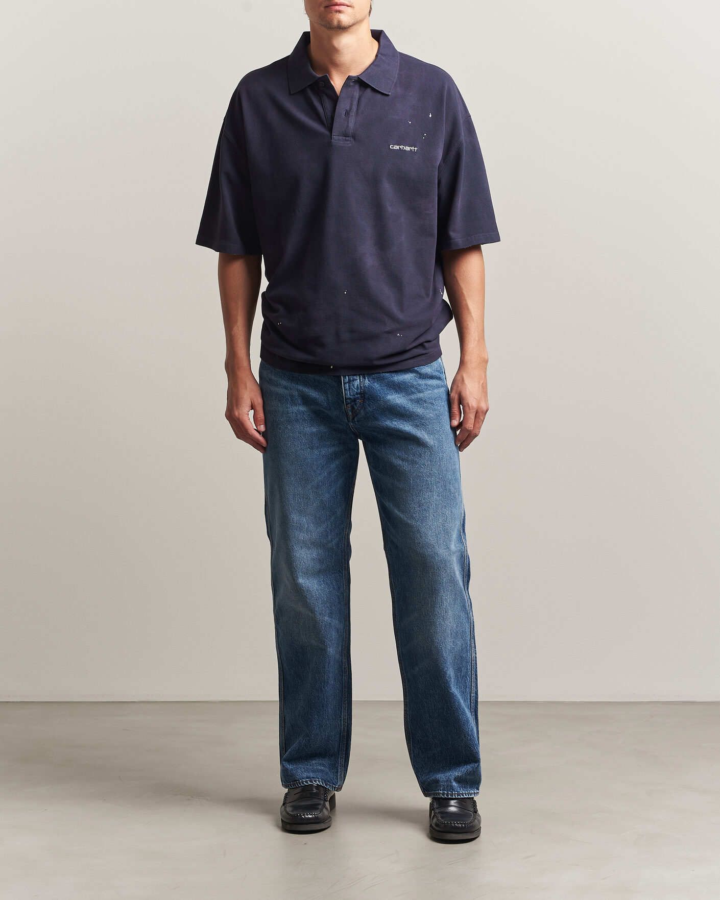 Mies | Pikeet | Carhartt WIP | Painter Polo Dark Navy