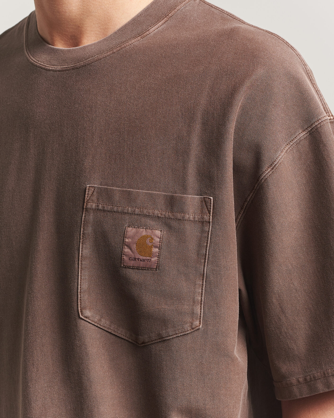 Mies | T-paidat | Carhartt WIP | Loose Pocket T-Shirt Tobacco