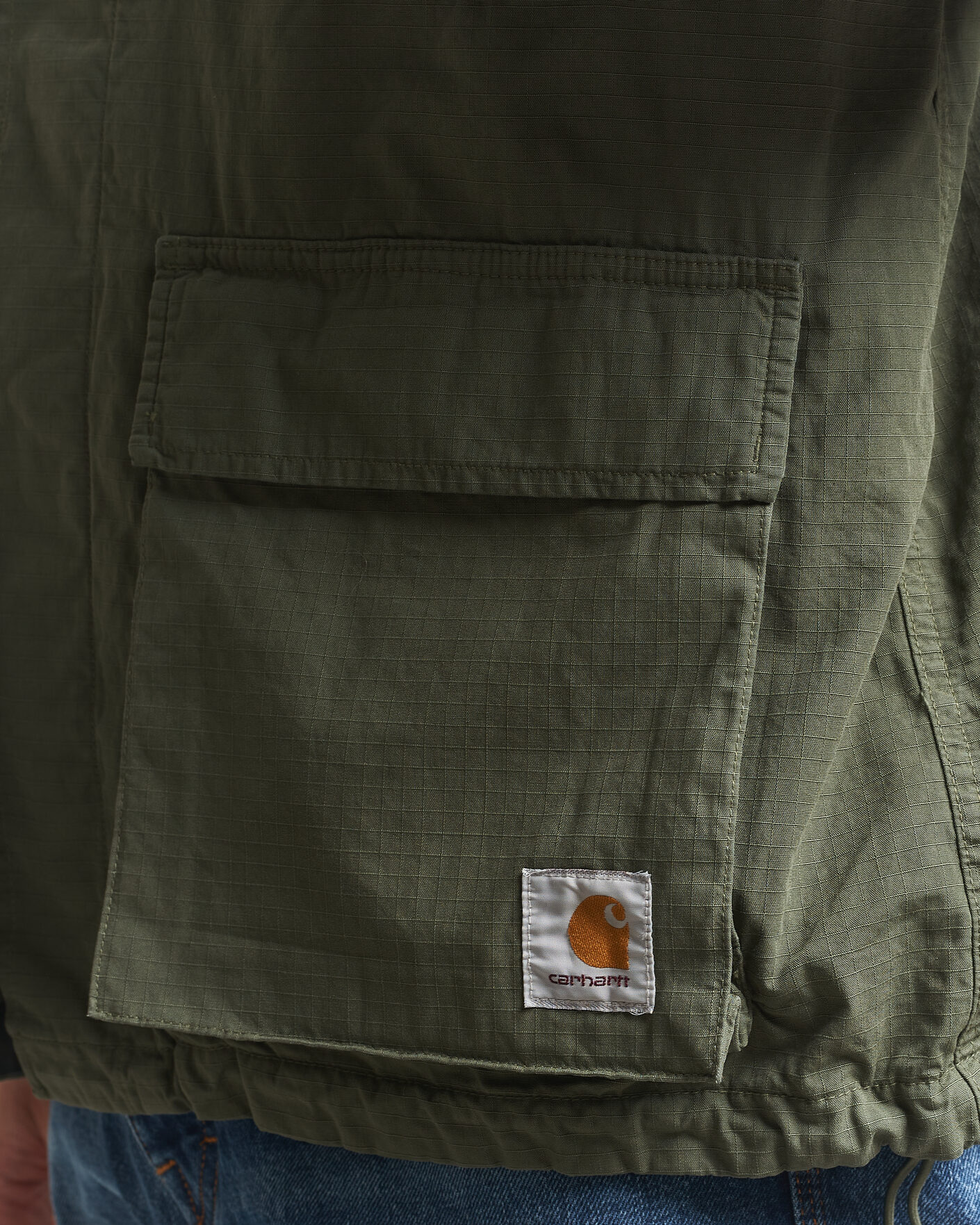 Mies | Takit | Carhartt WIP | Manderson Ripstop Jacket Leaf