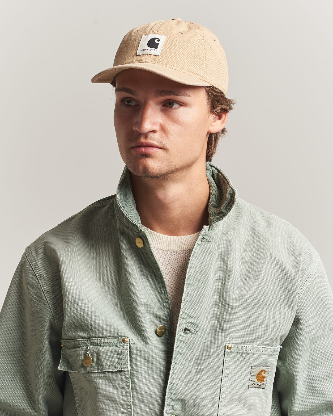 Mies | Päähineet | Carhartt WIP | Canvas Caps Dusty H Brown