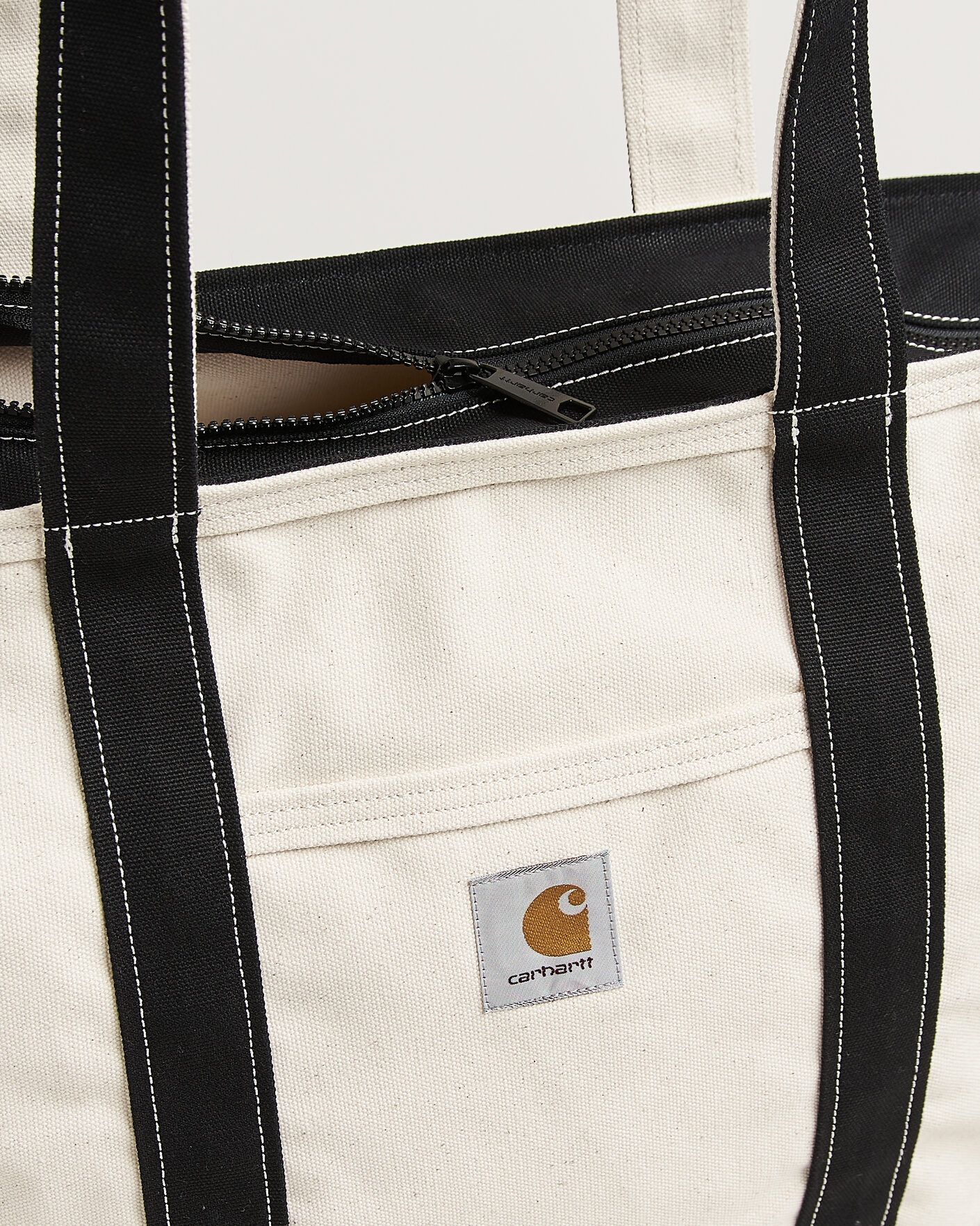 Mies | Laukut | Carhartt WIP | Canvas Beach Tote Natural/Black