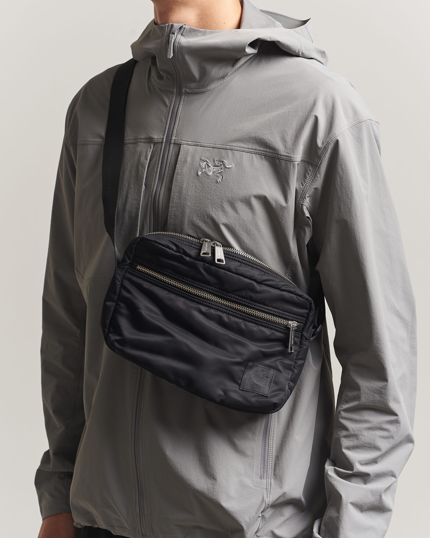 Mies | Laukut | Carhartt WIP | Otis Nylon Shoulder Bag Black