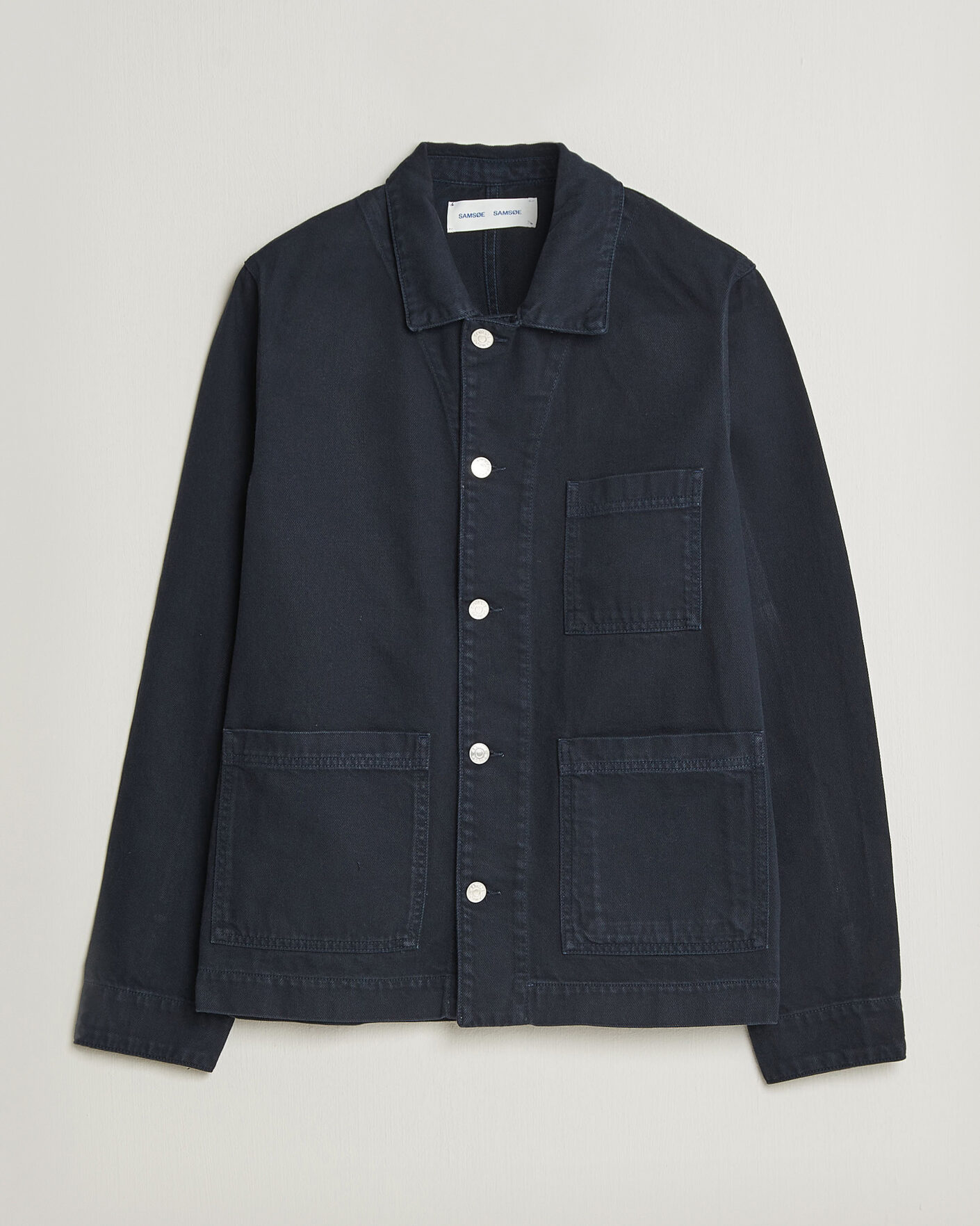 Mies | Kauluspaidat | Samsøe Samsøe | New Worker Overshirt Salute Navy