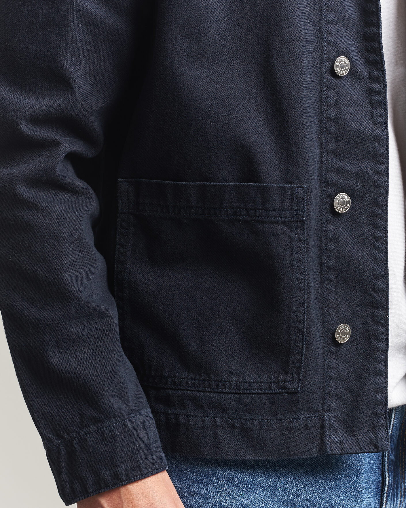 Mies | Kauluspaidat | Samsøe Samsøe | New Worker Overshirt Salute Navy