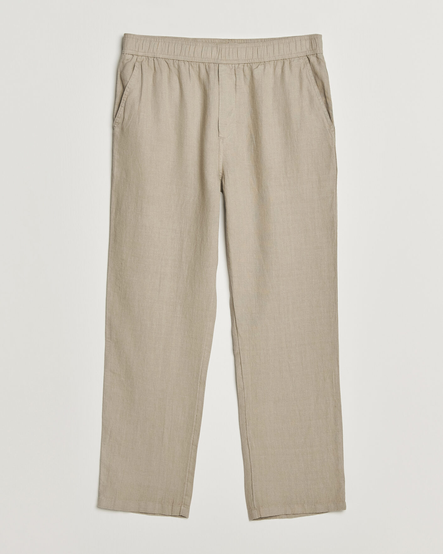 Mies | Housut | Samsøe Samsøe | Jabari Linen Drawstring Trousers Aluminum