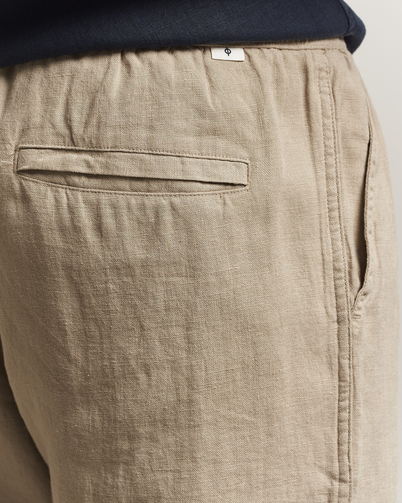 Mies | Housut | Samsøe Samsøe | Jabari Linen Drawstring Trousers Aluminum