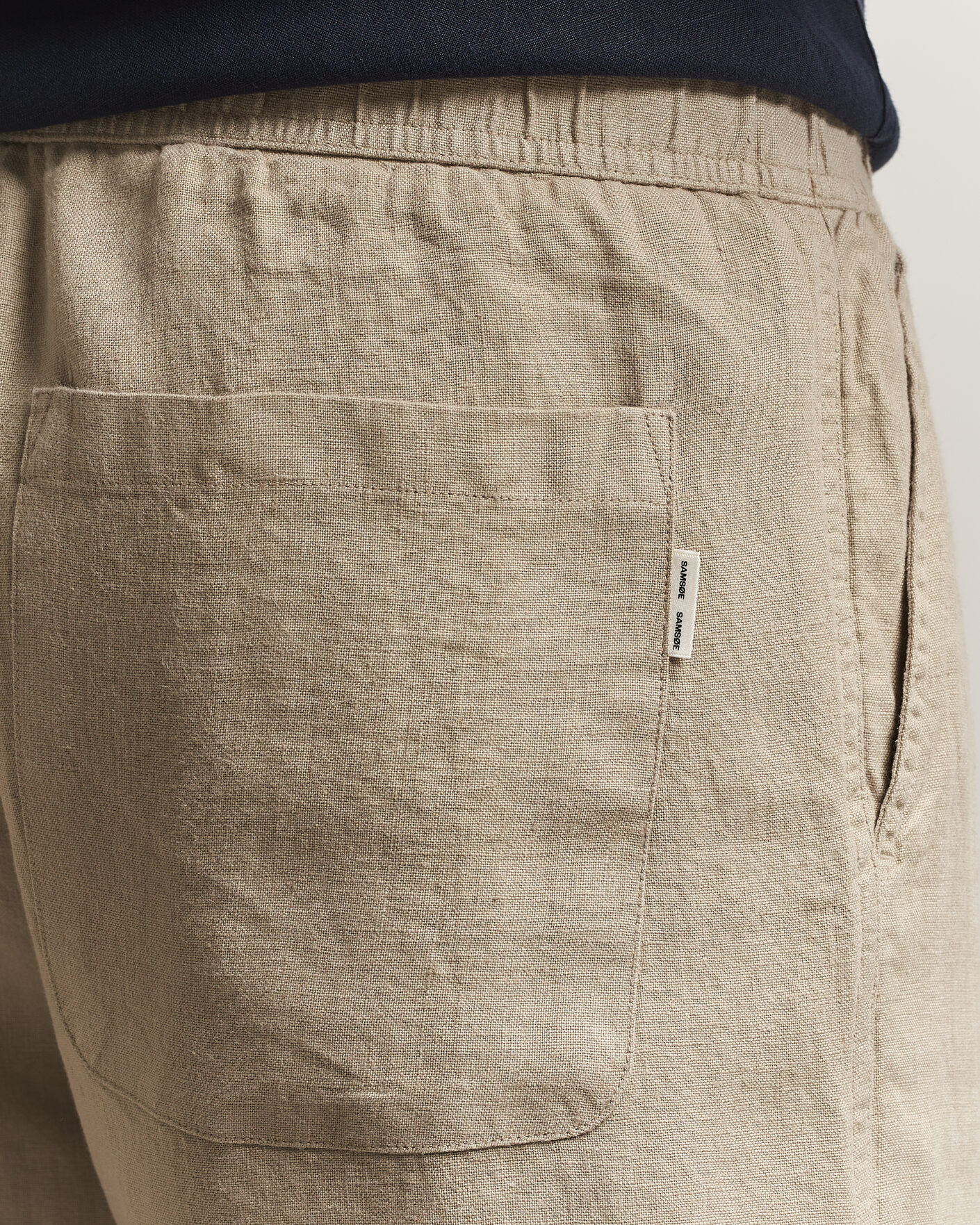 Mies | Shortsit | Samsøe Samsøe | Jabari Linen Drawstring Shorts Aluminum