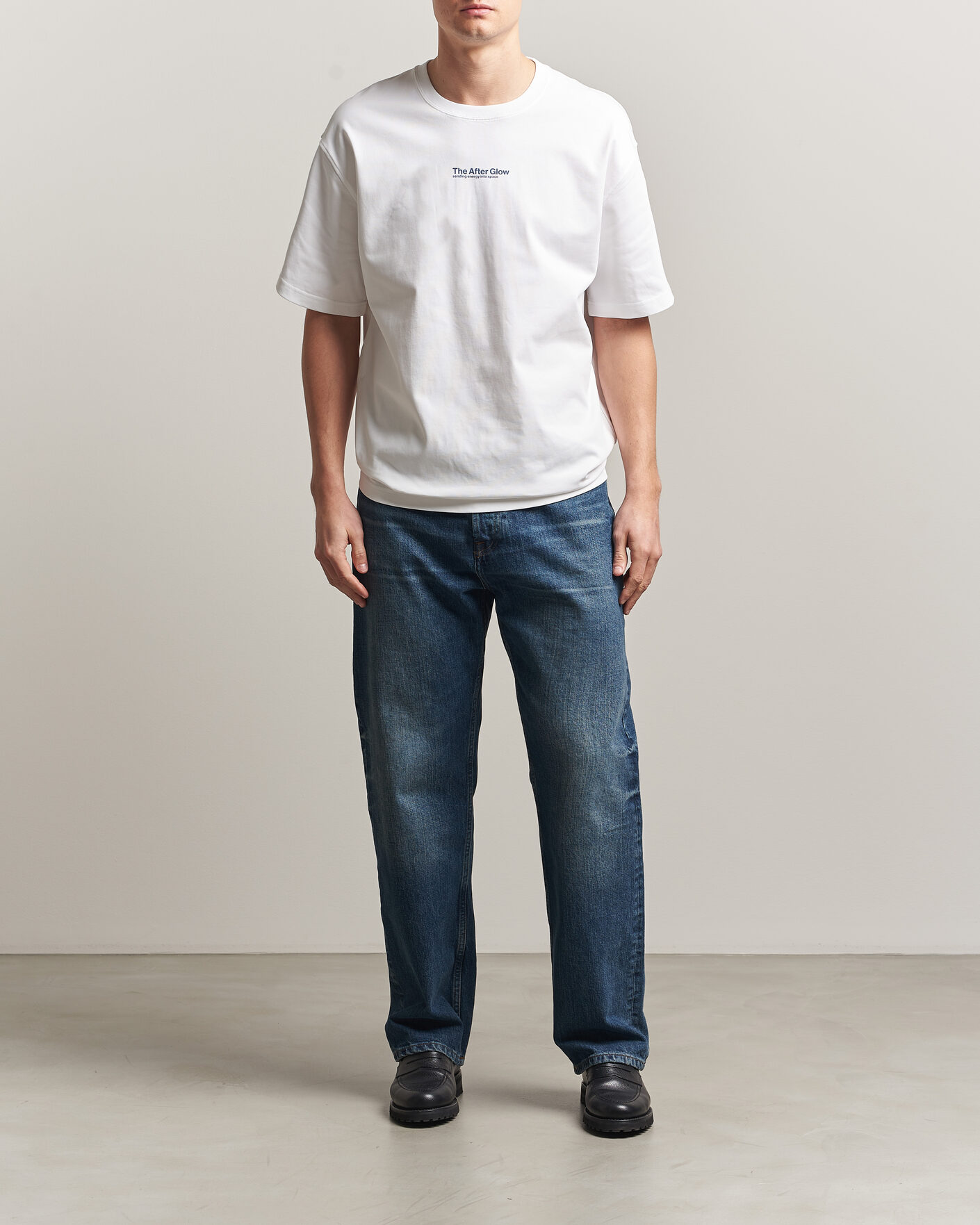 Mies | T-paidat | Samsøe Samsøe | Uni Printed T-shirt White