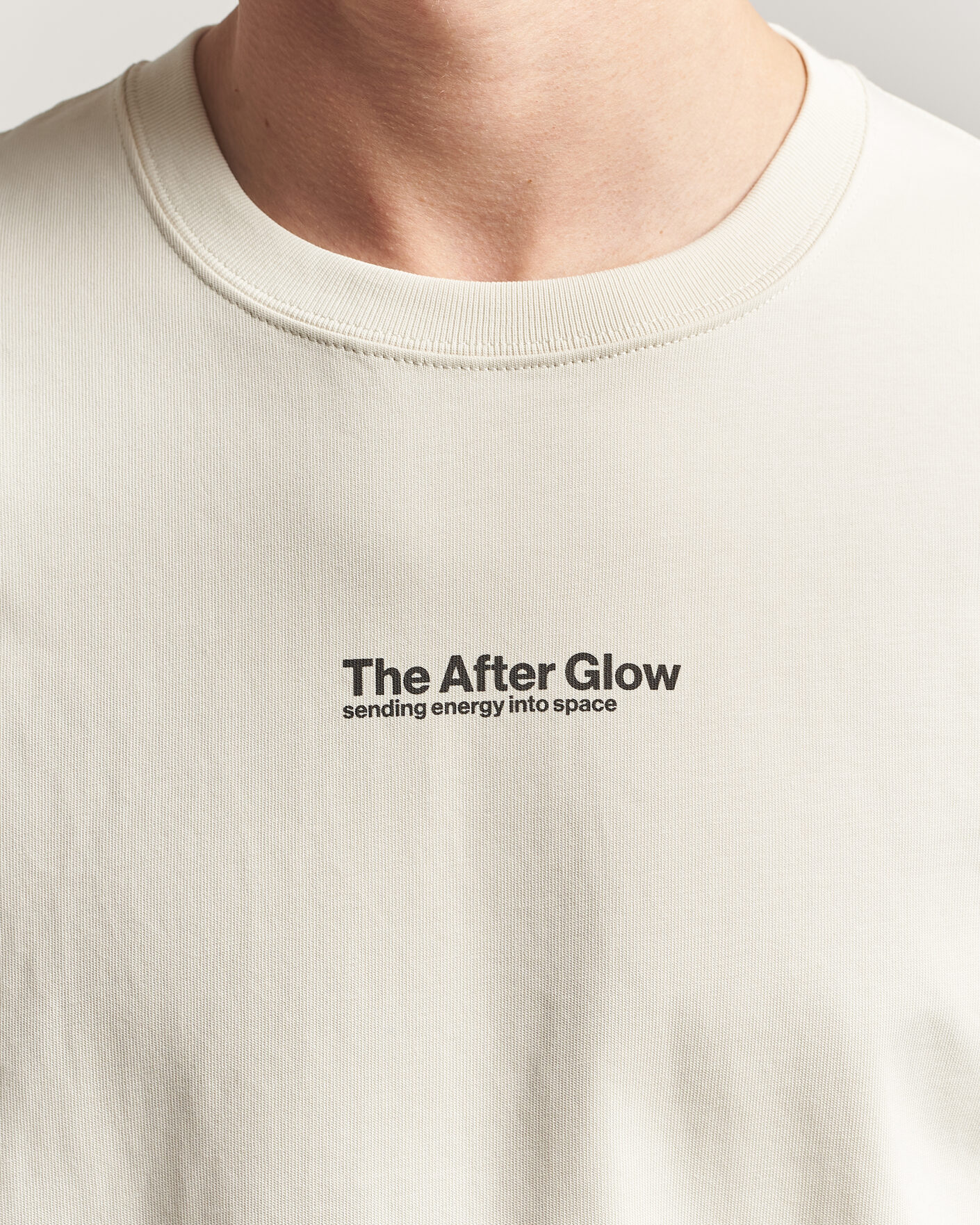 Mies | T-paidat | Samsøe Samsøe | Uni Printed T-shirt Beige