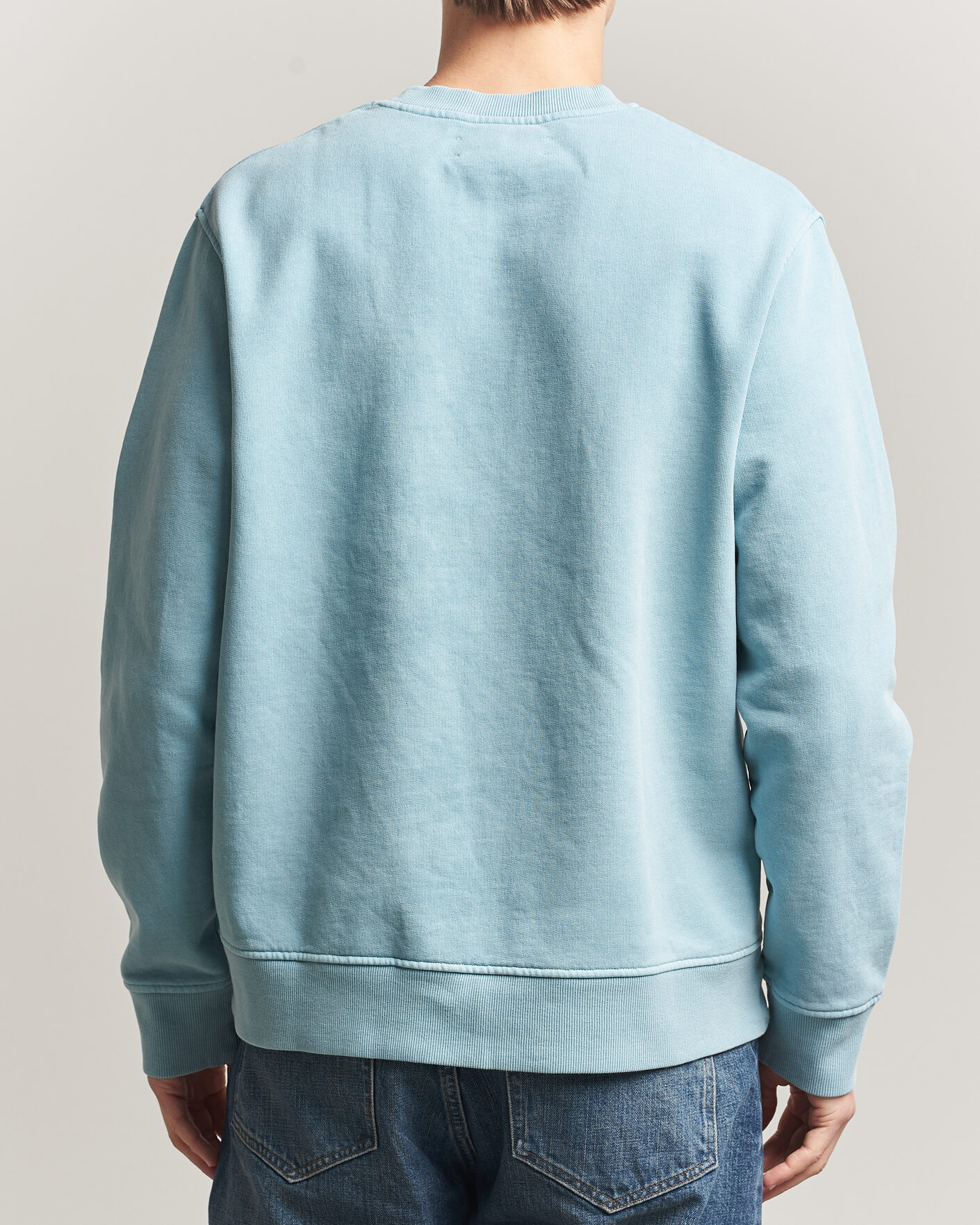 Mies | Puserot | Samsøe Samsøe | Joel Organic Washed Cotton Sweatshirt Tourmaline