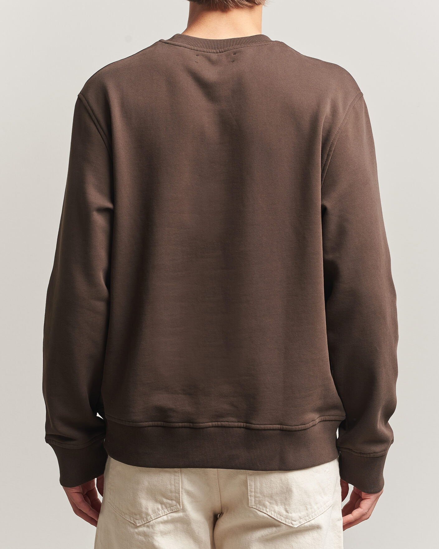 Mies | Puserot | Samsøe Samsøe | Joel Organic Cotton Sweatshirt Turkish Coffee