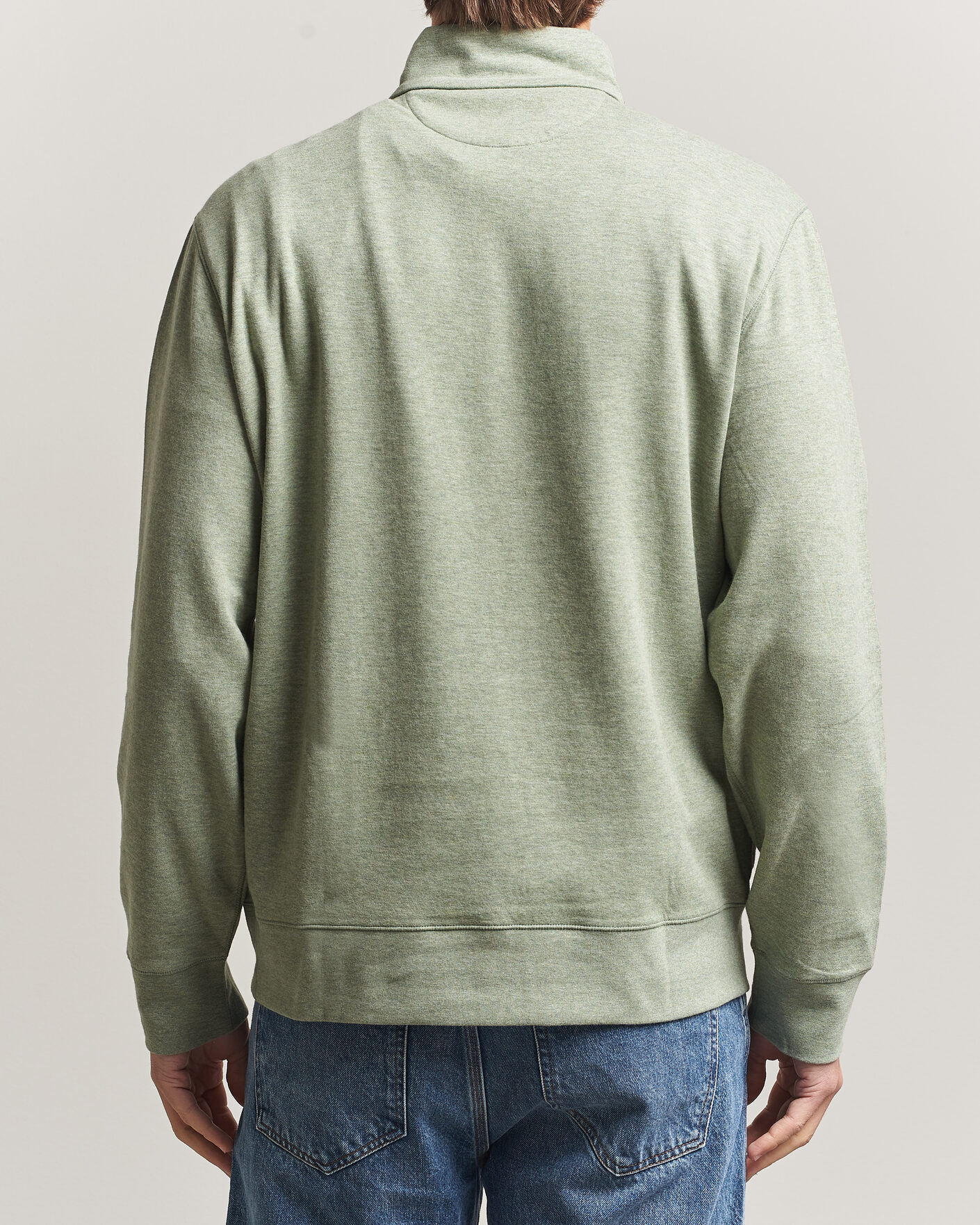 Mies | Puserot | Polo Ralph Lauren | Double Knit Half Zip Greenery Heather
