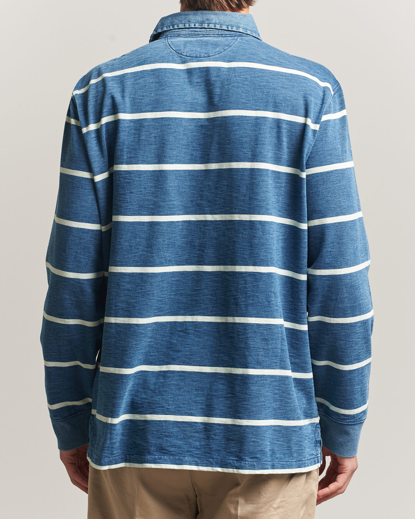 Mies | Puserot | Polo Ralph Lauren | Striped Indigo Rugby Newport Bear
