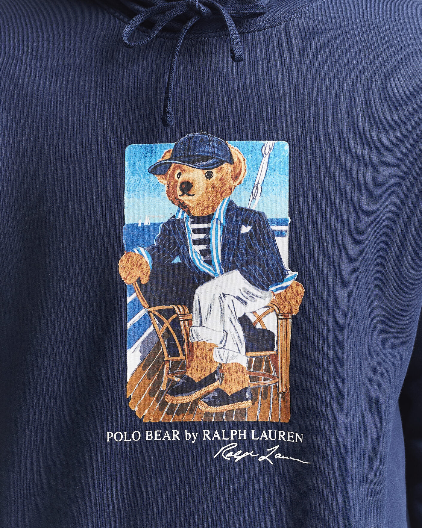Mies | Puserot | Polo Ralph Lauren | Newport Bear Hoodie Navy