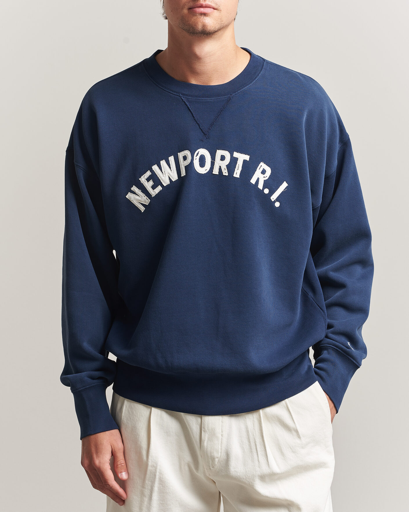 Mies | Puserot | Polo Ralph Lauren | RL Printed Sweatshirt Newport Navy