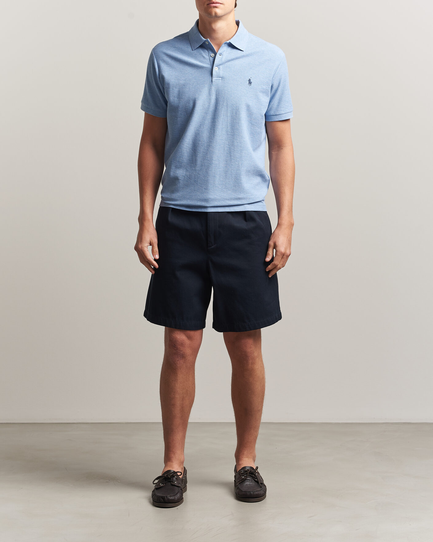 Mies | Pikeet | Polo Ralph Lauren | Honeycomb Texture Polo Isle Heather