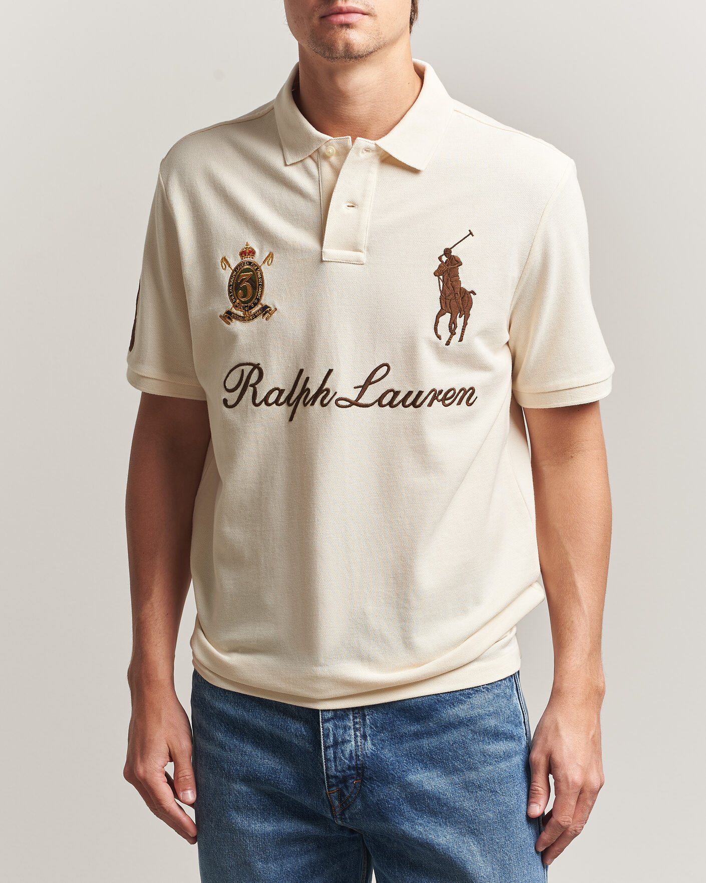 Mies | Pikeet | Polo Ralph Lauren | Classic Fit Team Polo Guide Cream