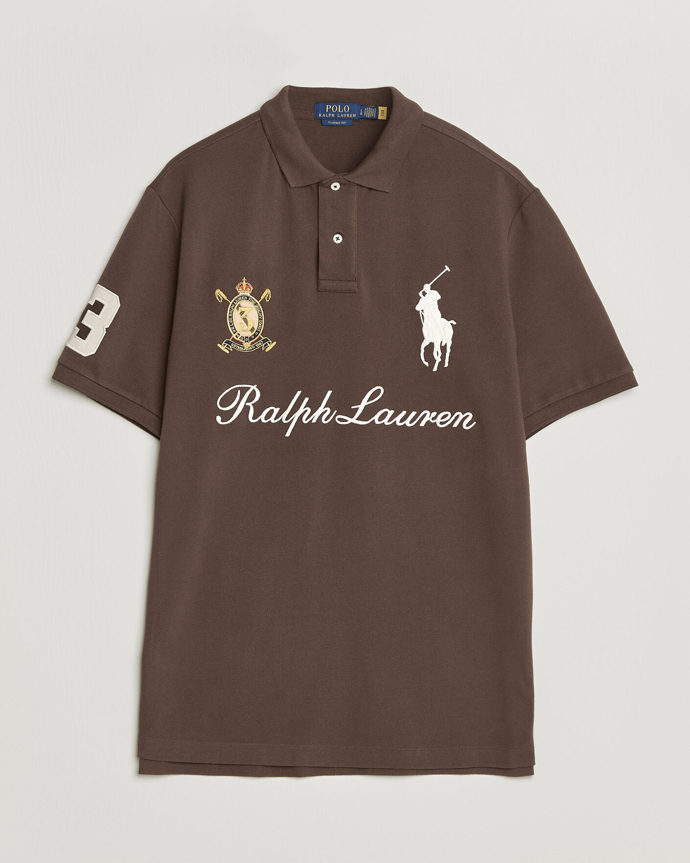 Mies | Pikeet | Polo Ralph Lauren | Classic Fit Team Polo Nutmeg Brown