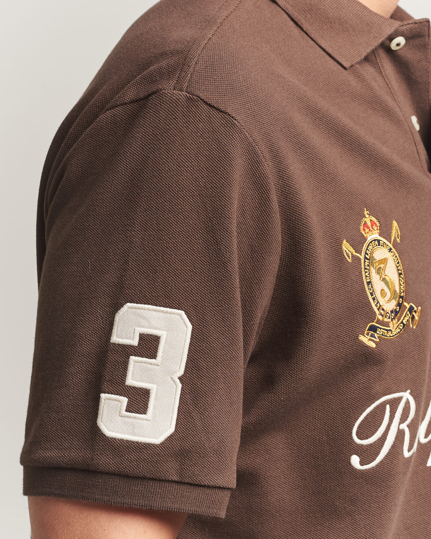 Mies | Pikeet | Polo Ralph Lauren | Classic Fit Team Polo Nutmeg Brown