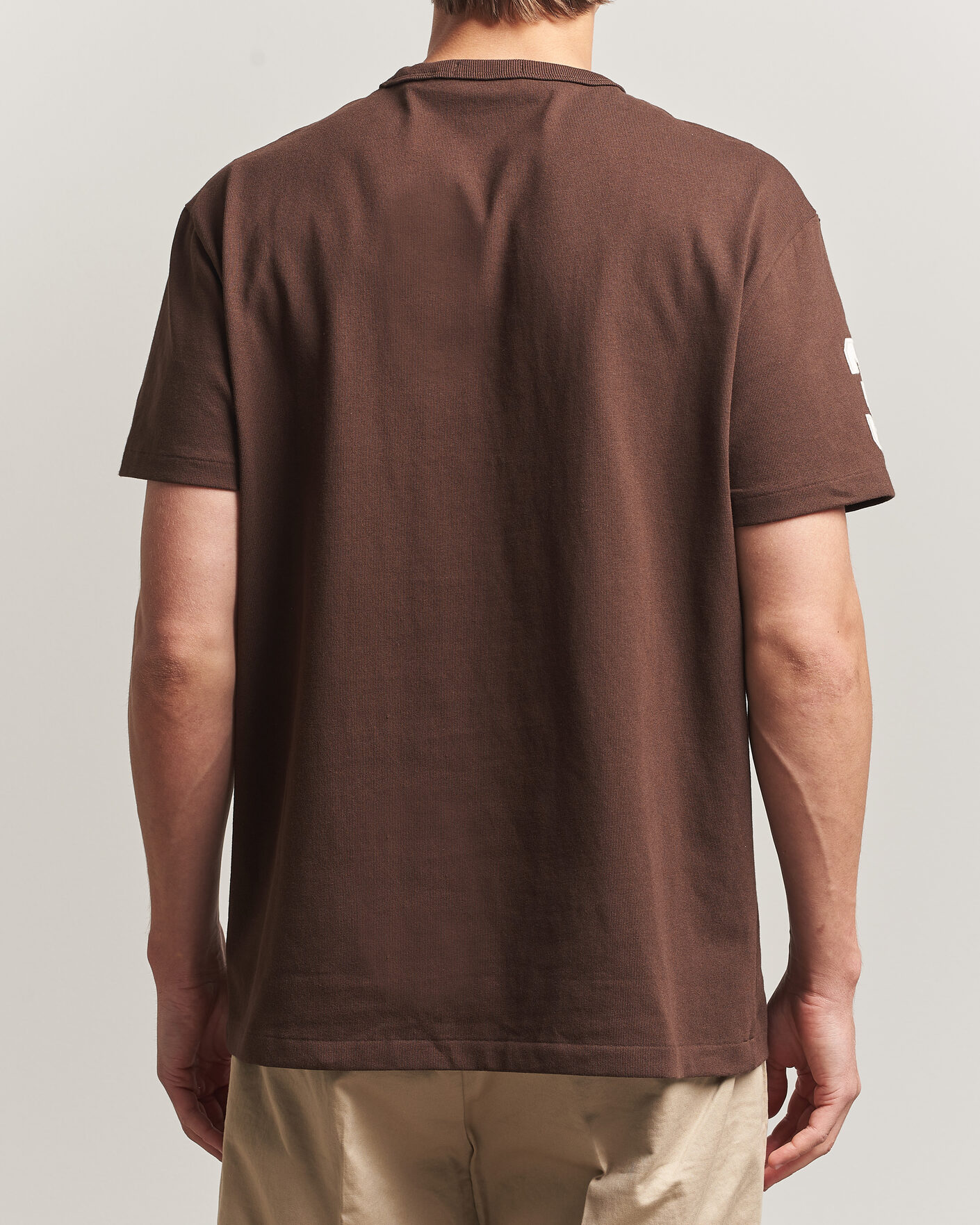 Mies | T-paidat | Polo Ralph Lauren | Classic Fit Team T-shirt Nutmeg Brown