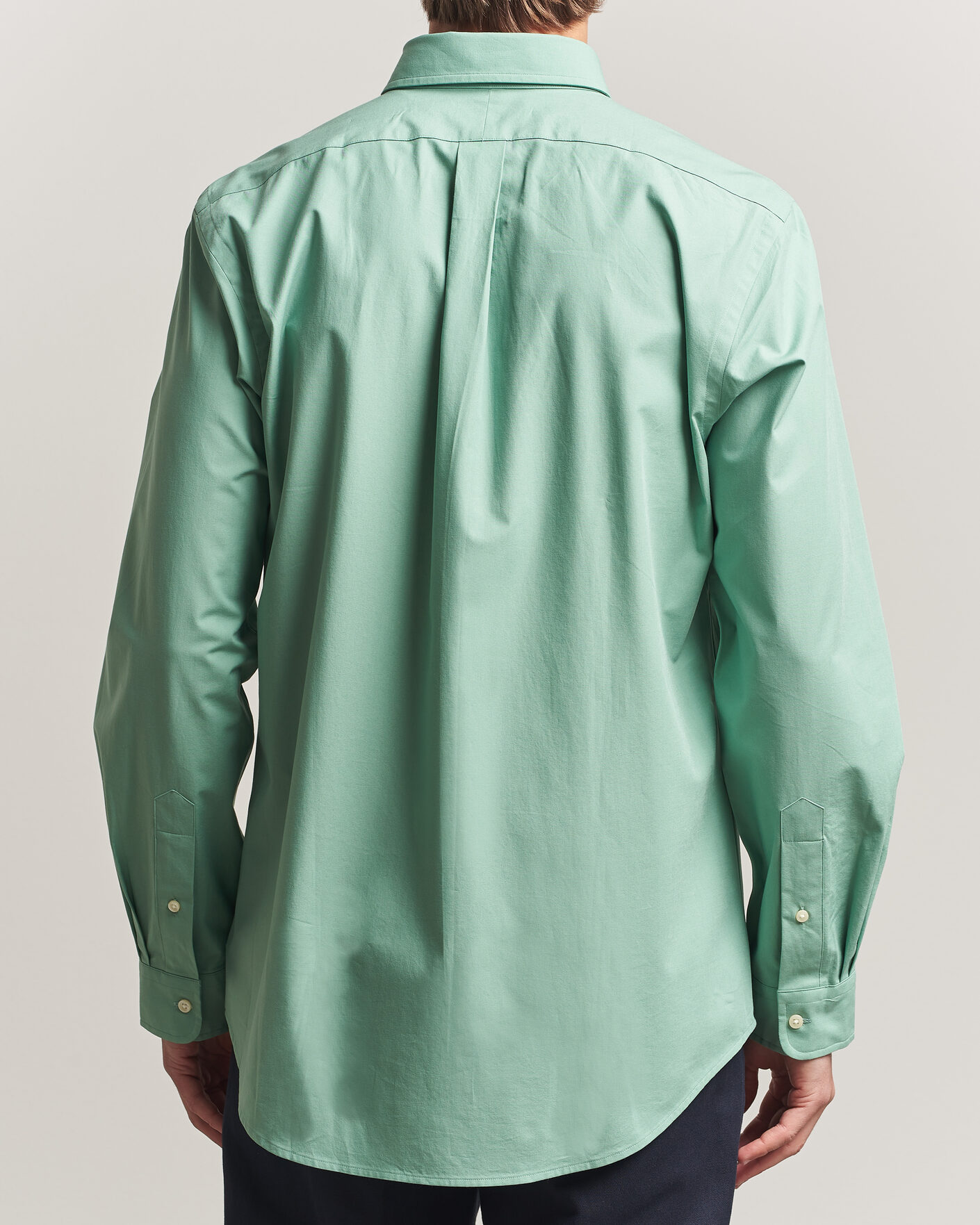 Mies | Kauluspaidat | Polo Ralph Lauren | Custom Fit Poplin Shirt Faded Mint