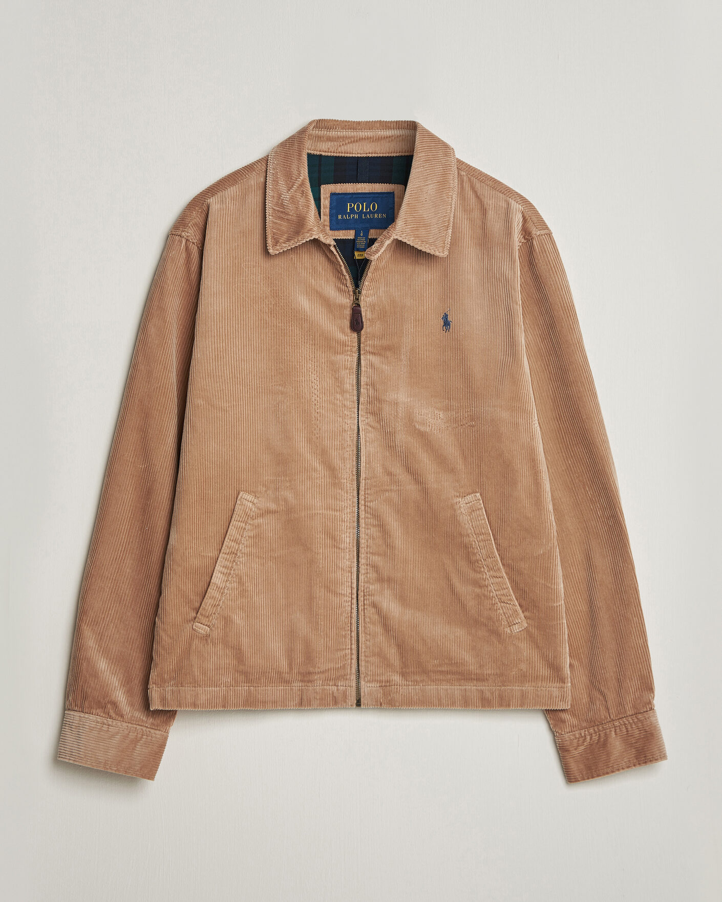 Mies | Takit | Polo Ralph Lauren | Wale Corduroy Windbreaker Vintage Khaki