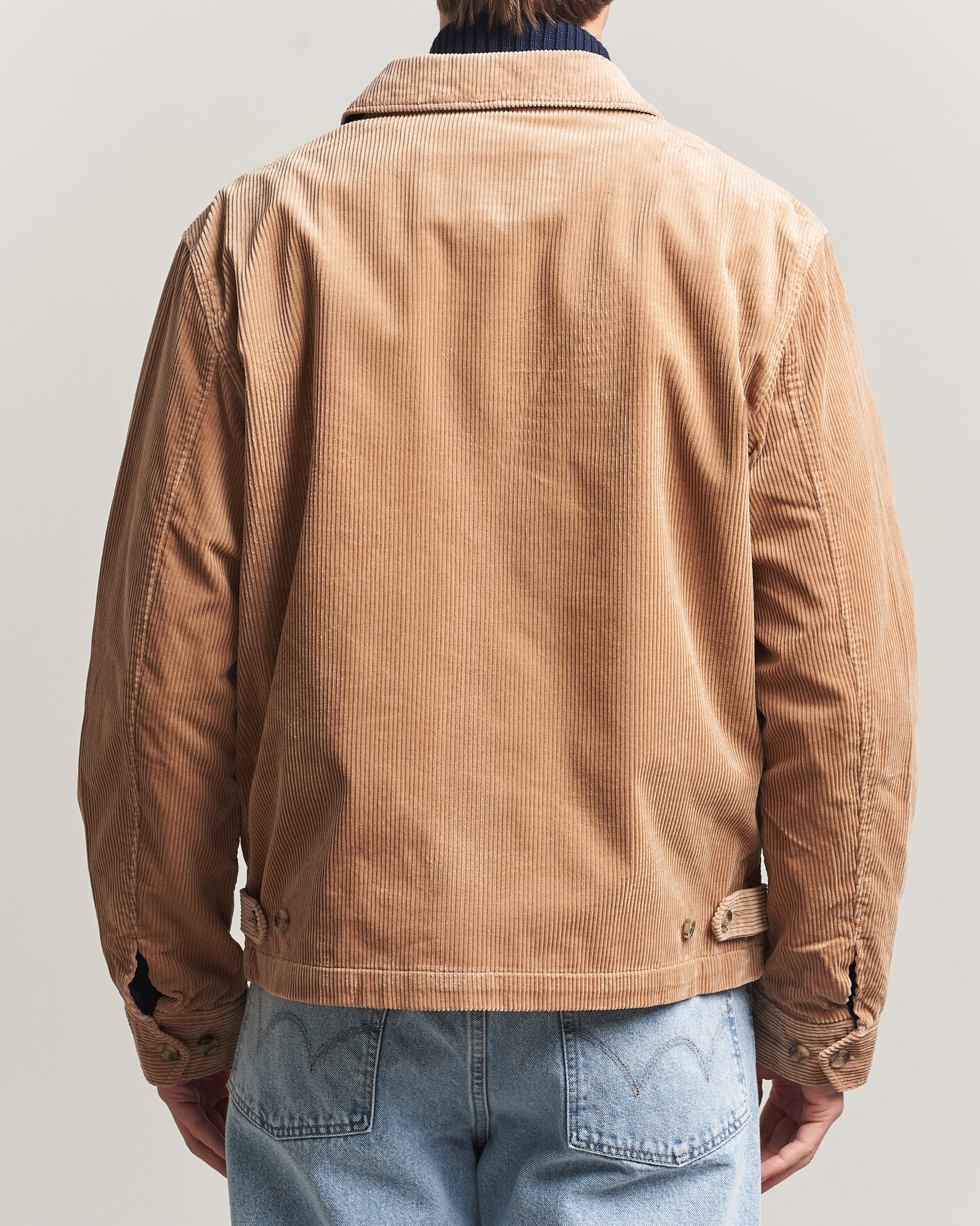 Mies | Takit | Polo Ralph Lauren | Wale Corduroy Windbreaker Vintage Khaki