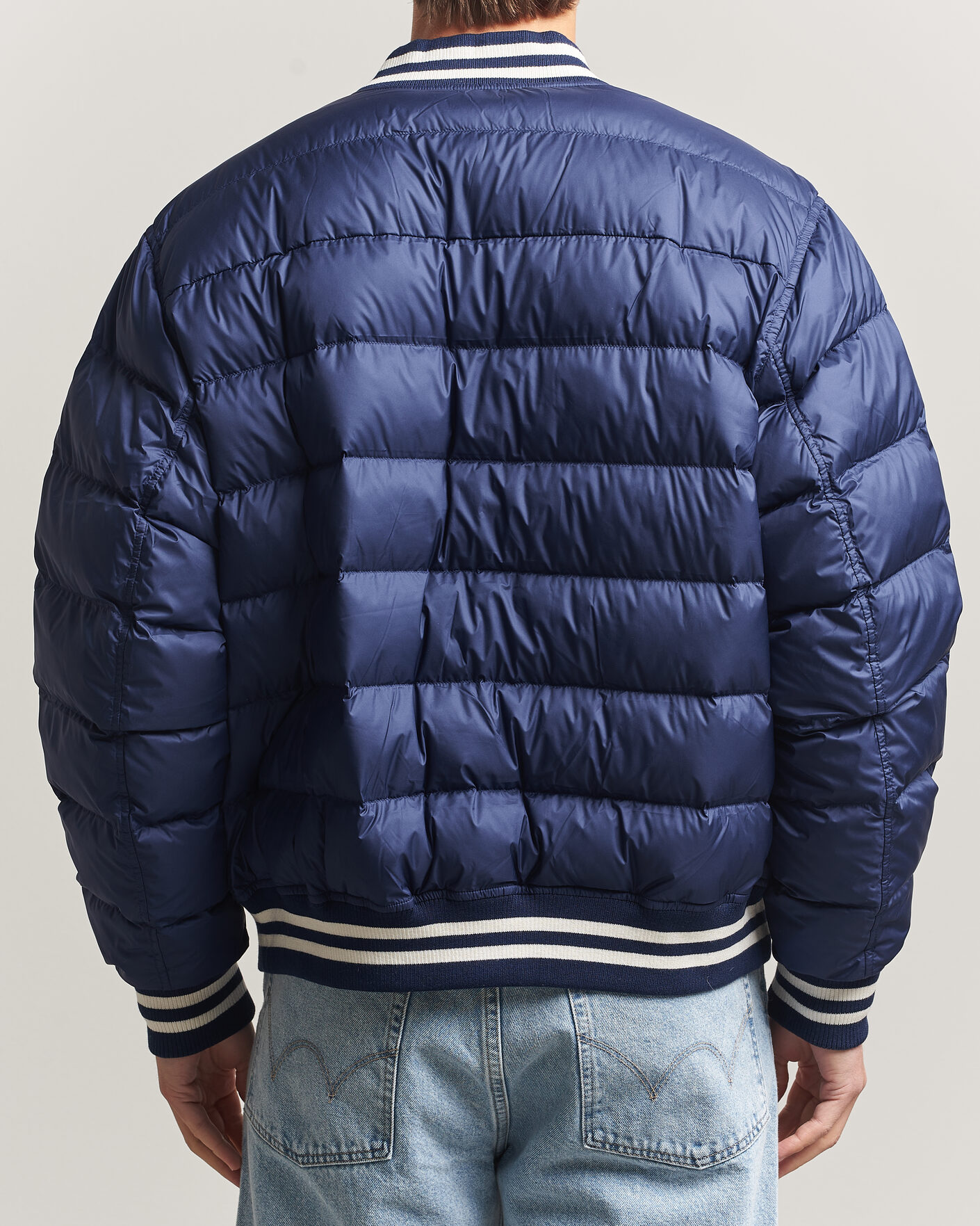 Mies | Takit | Polo Ralph Lauren | Quilted Letterman Jacket Newport Navy