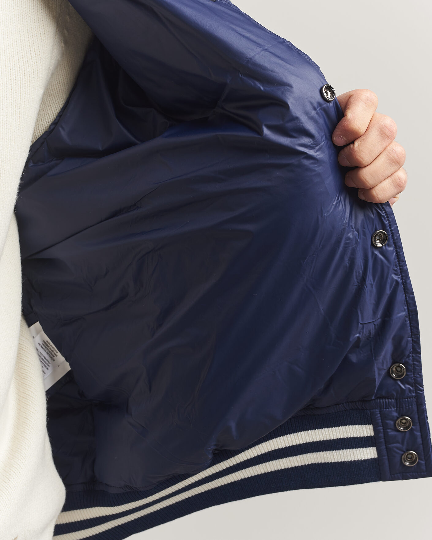Mies | Takit | Polo Ralph Lauren | Quilted Letterman Jacket Newport Navy