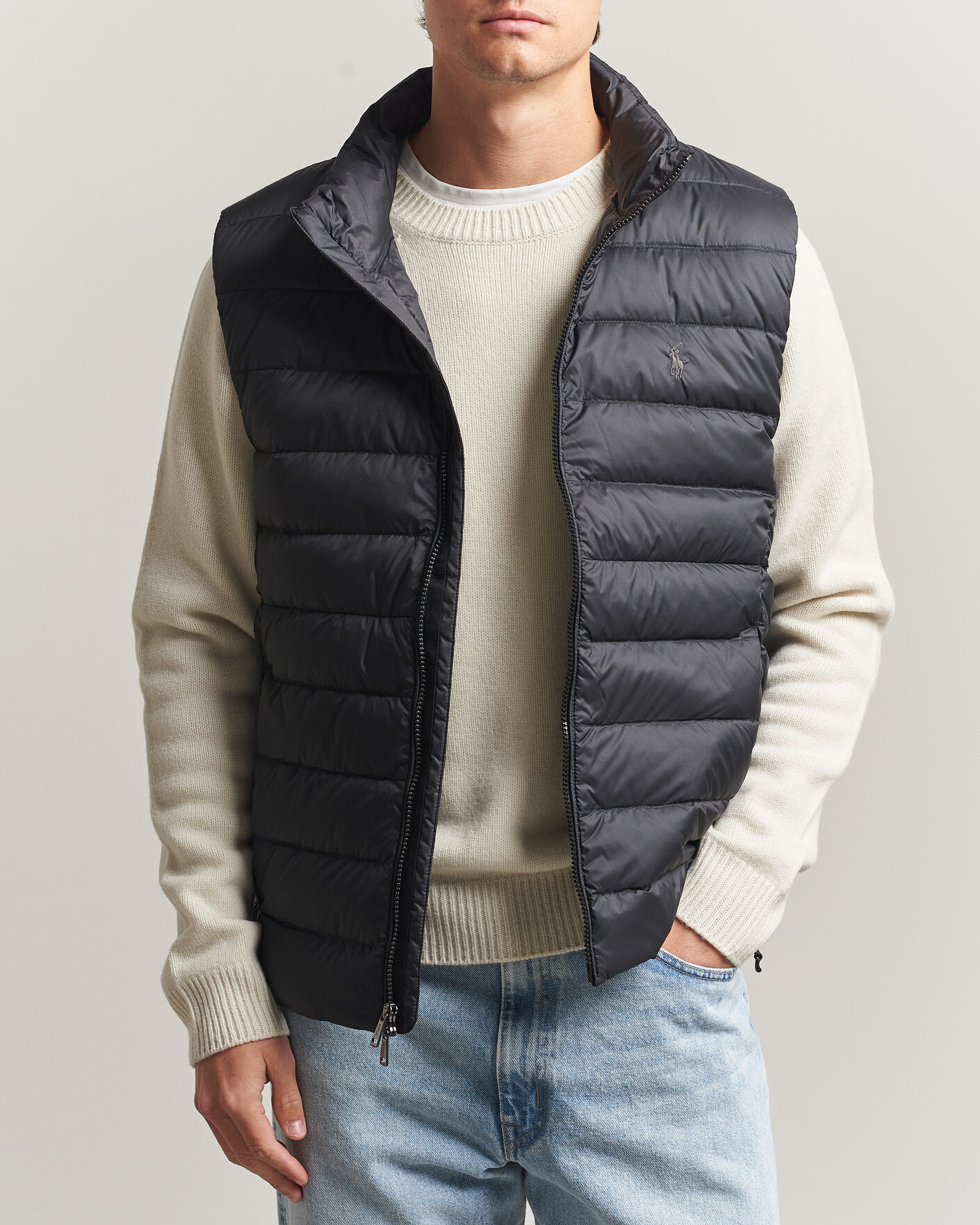 Mies | Ulkoliivit | Polo Ralph Lauren | Quilted Matt Vest Polo Black