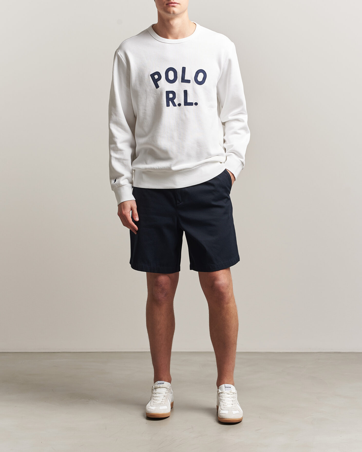 Mies | Puserot | Polo Ralph Lauren | Polo RL Sweatshirt White