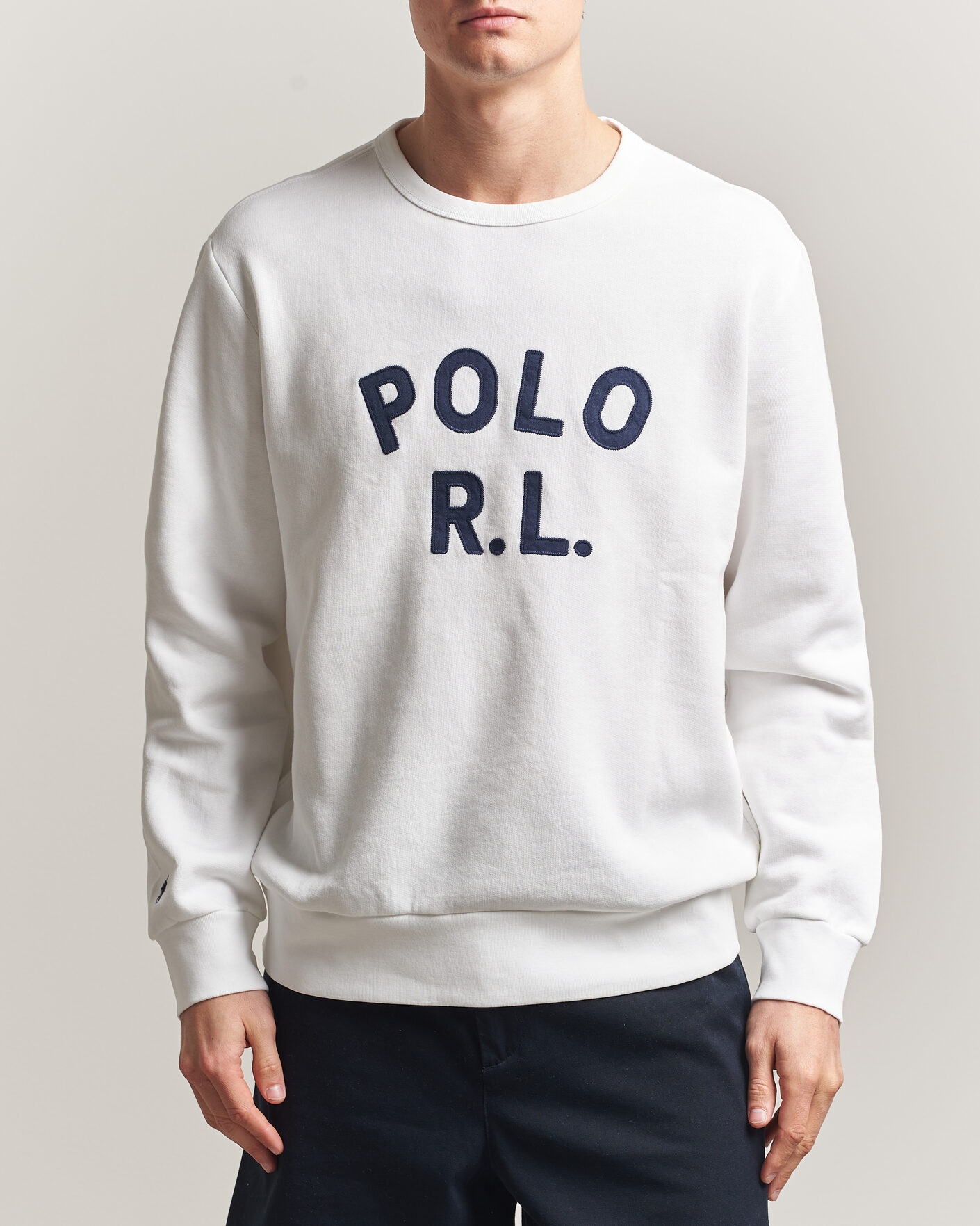 Mies | Puserot | Polo Ralph Lauren | Polo RL Sweatshirt White