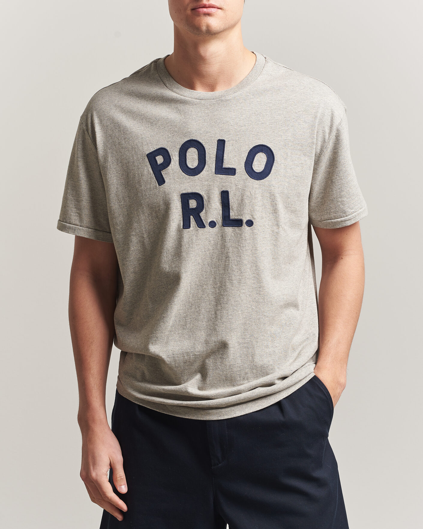 Mies | T-paidat | Polo Ralph Lauren | Polo RL Tee Dark Sport Heather