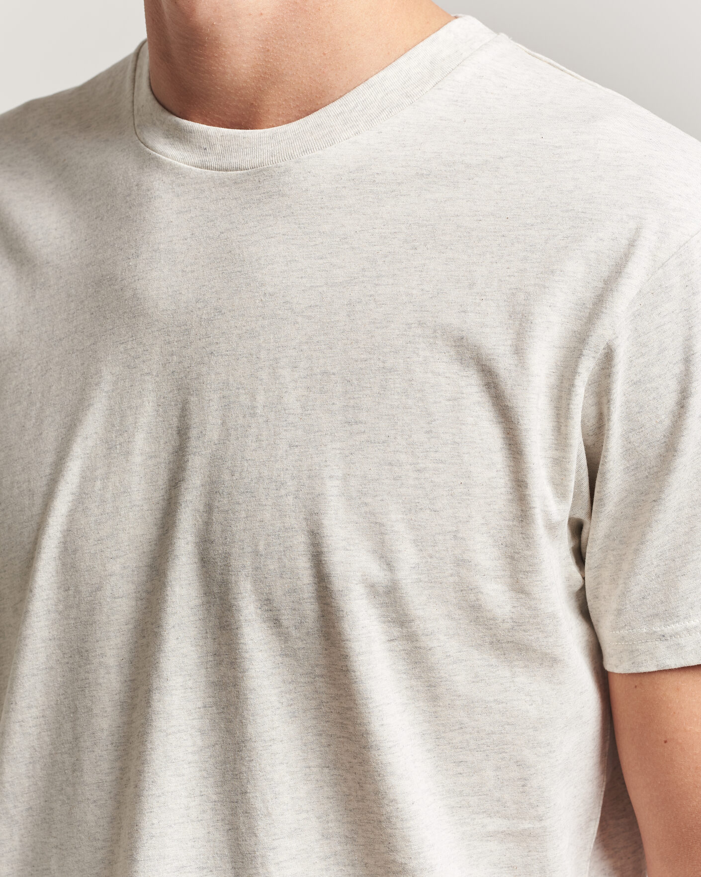 Mies | T-paidat | Sunspel | Riviera Midweight T-Shirt Archive White