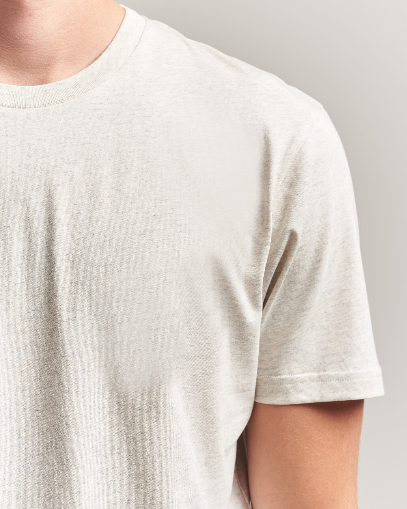 Mies | T-paidat | Sunspel | Riviera Midweight T-Shirt Archive White