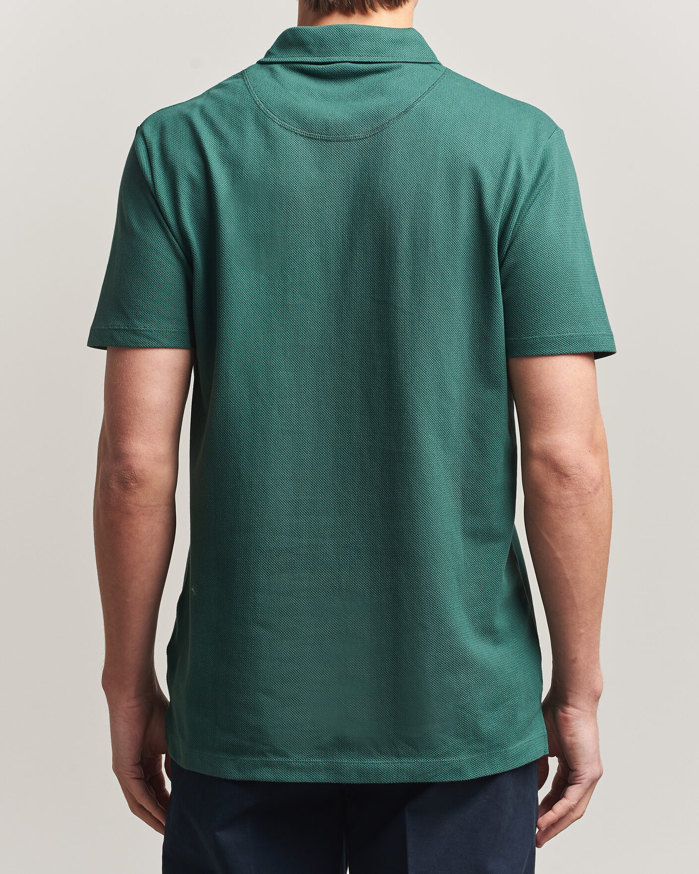 Mies | Pikeet | Sunspel | Riviera Polo Shirt Forest Green