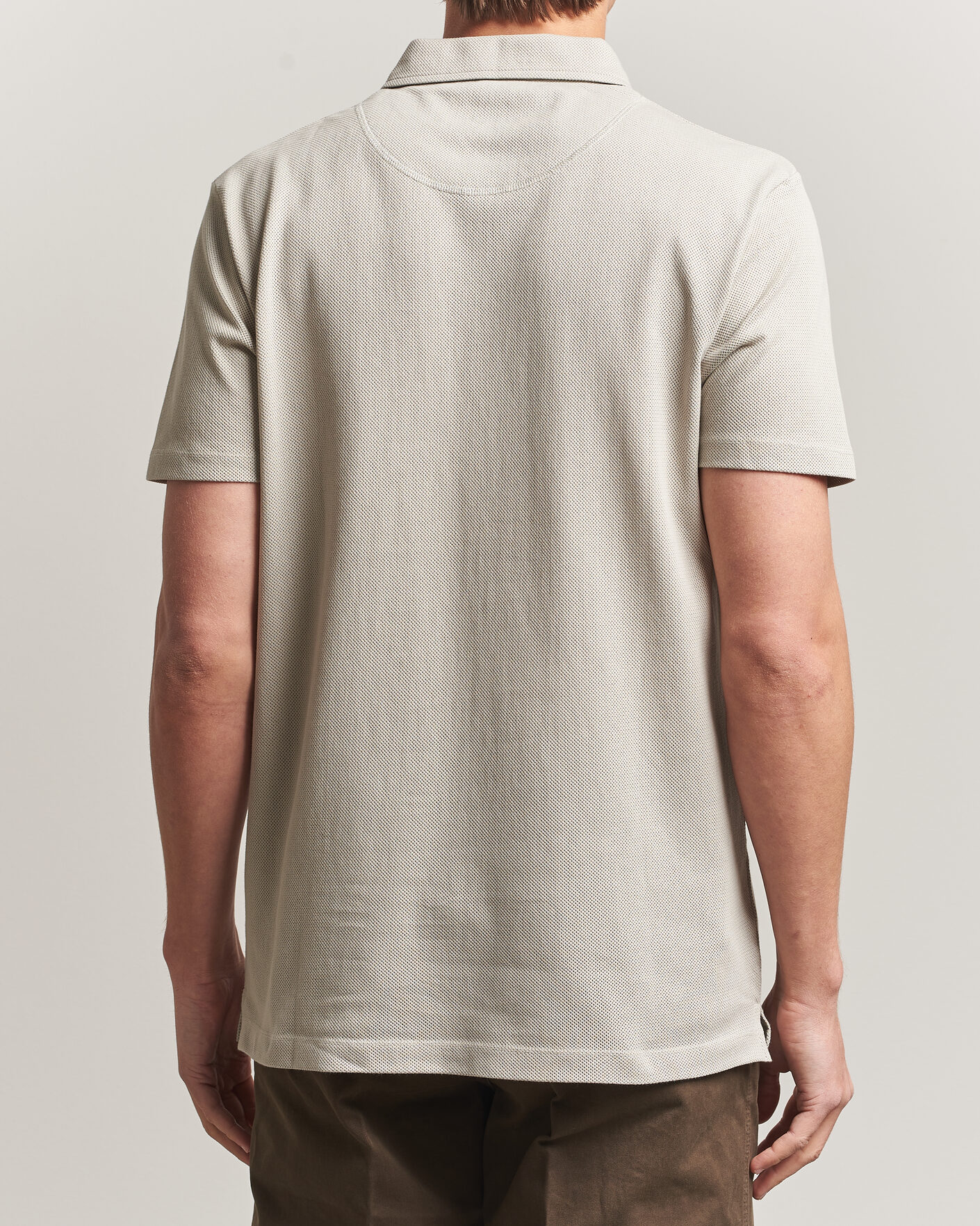 Mies | Pikeet | Sunspel | Riviera Polo Shirt Ash