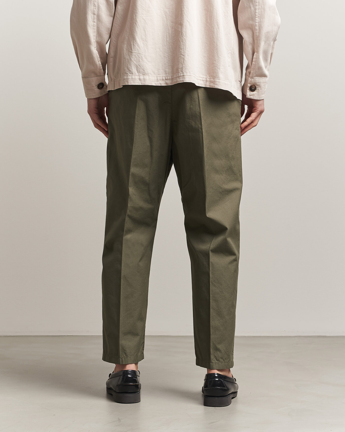 Mies | Housut | Massimo Alba | Stan Pleated Chinos Military