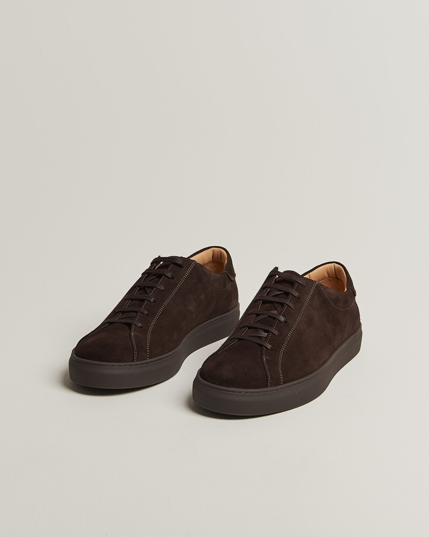 Mies | Tennarit | Myrqvist | Oaxen Monochrome III Sneakers Dark Brown Suede