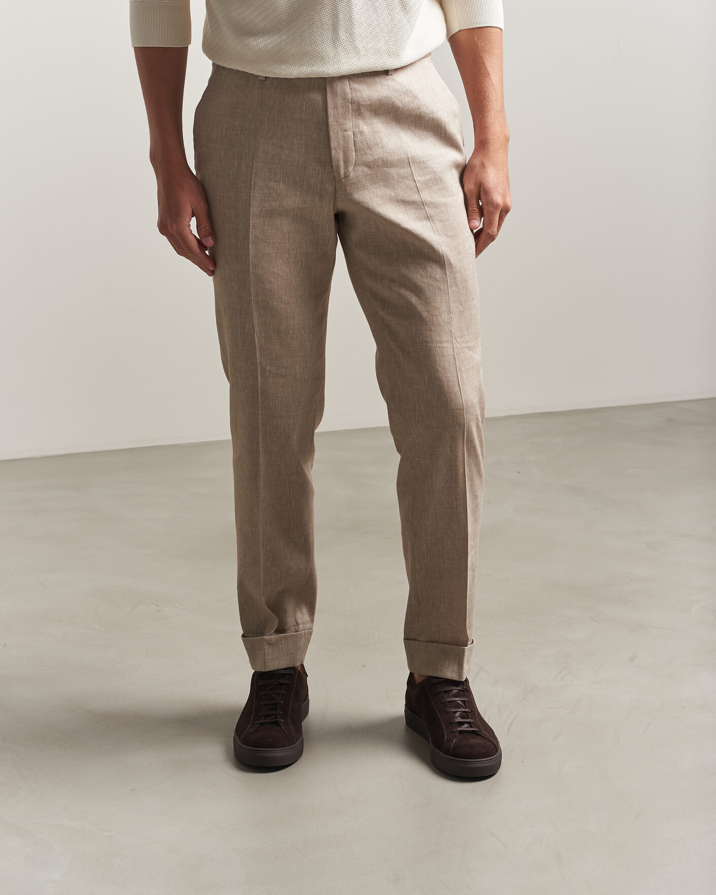 Mies | Tennarit | Myrqvist | Oaxen Monochrome III Sneakers Dark Brown Suede